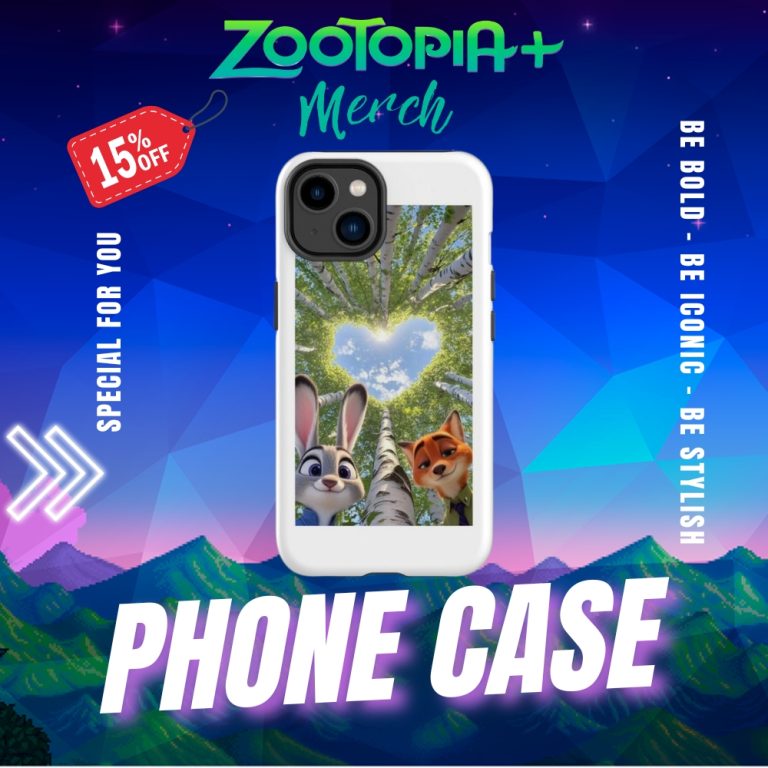 Zootopia cate phone case - Zootopia Merch