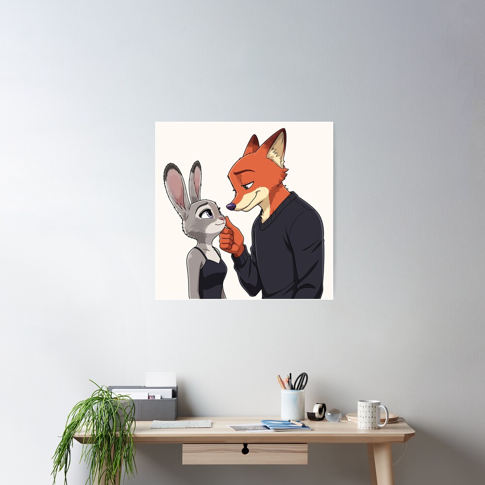 Nick Wilde And Judy Hopps Zootopia Zootropolis Movie Duo Design Poster - Image 2