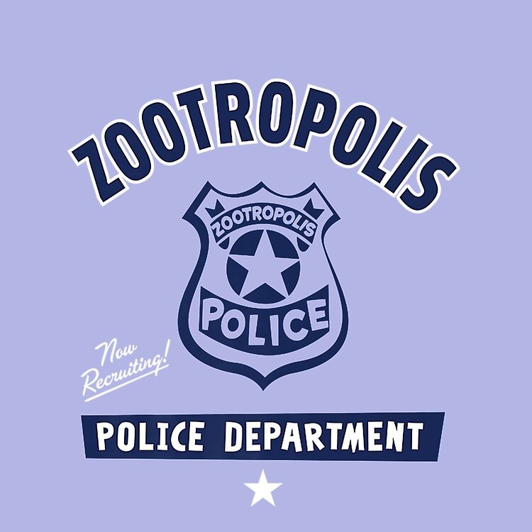 Police Department Badge Bunny Tote Bag - Image 2