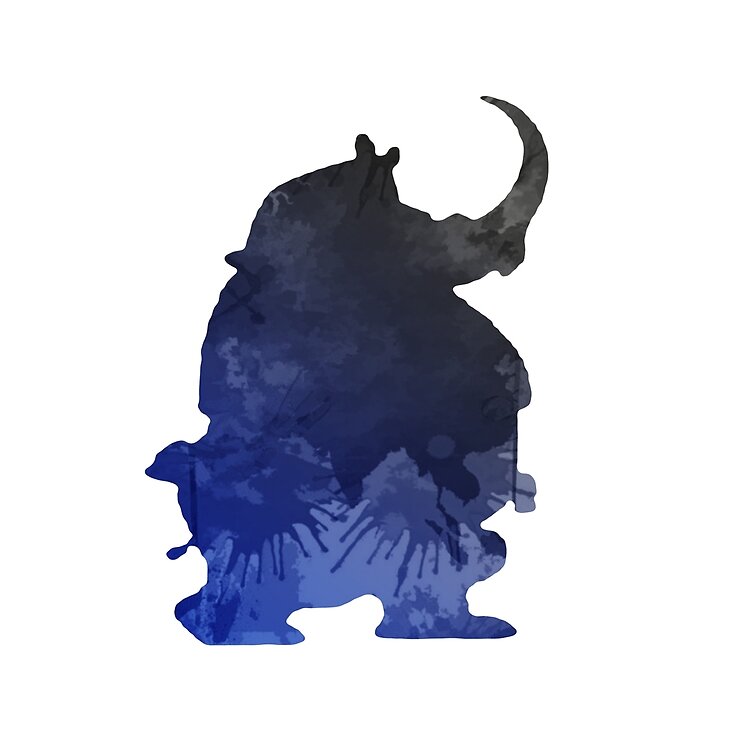 Rhino Inspired Silhouette Tote Bag - Image 2