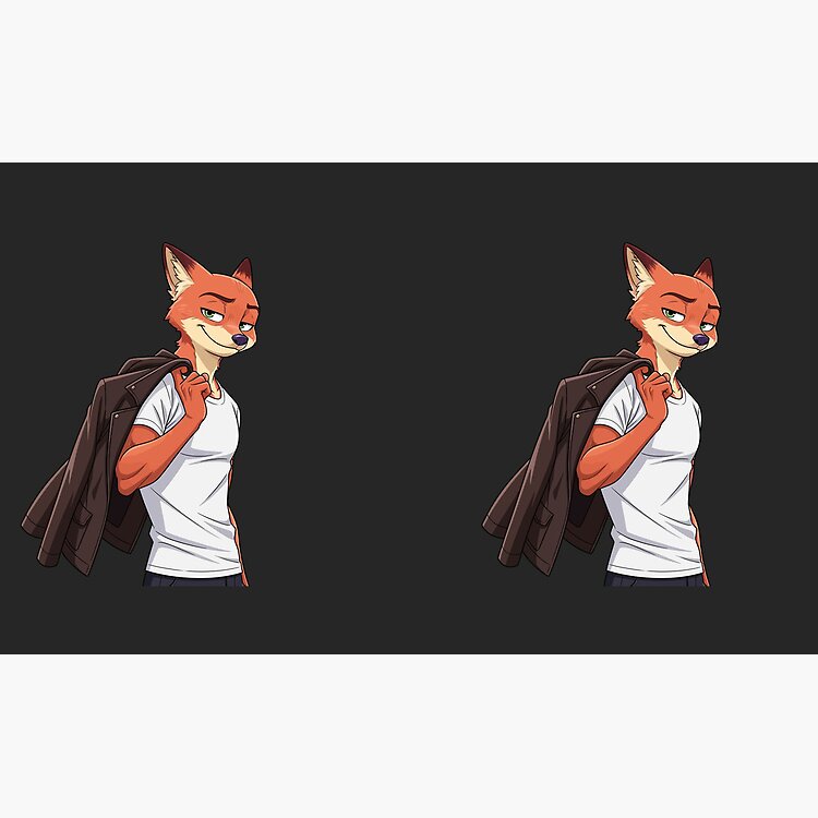 Nick Fox Character Design Zootopia Fanart Mug - Image 2