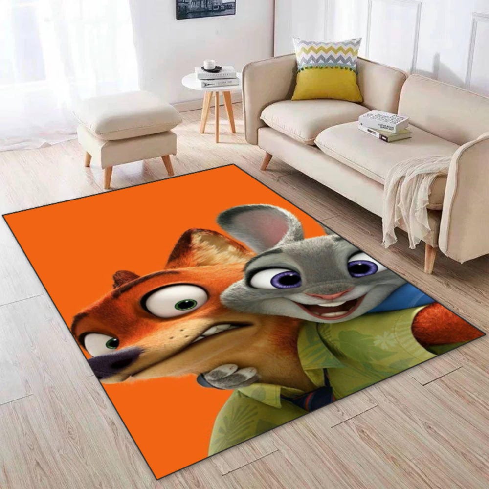 Zootopia Cartoon Rug - Image 6