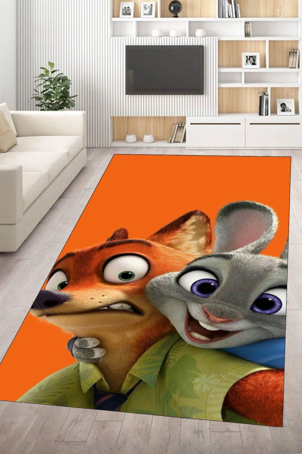 Zootopia Cartoon Rug - Image 5