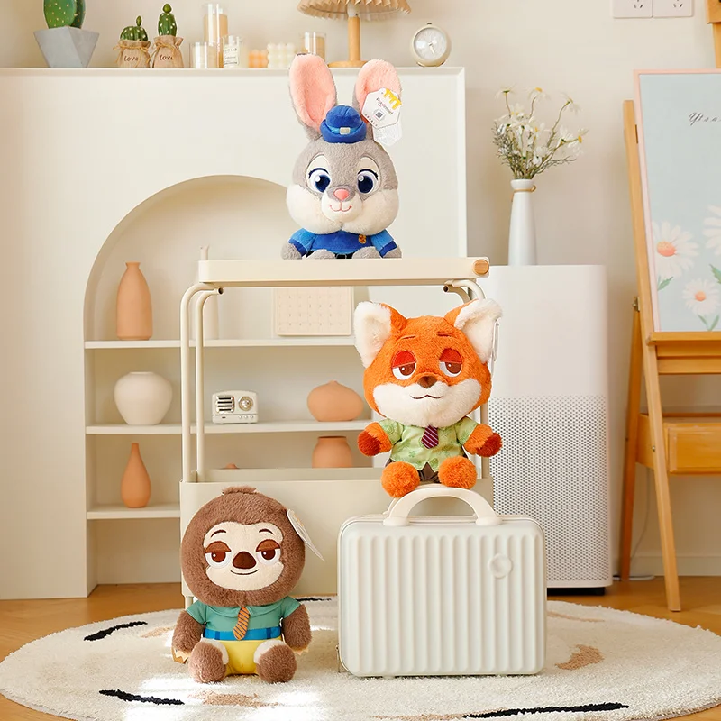 Zootopia Plush Toy High Quality Stuffed Judy Nick Sloth Plushies Children Plush - Image 4