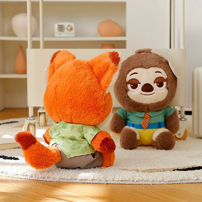 Zootopia Plush Toy High Quality Stuffed Judy Nick Sloth Plushies Children Plush - Image 3