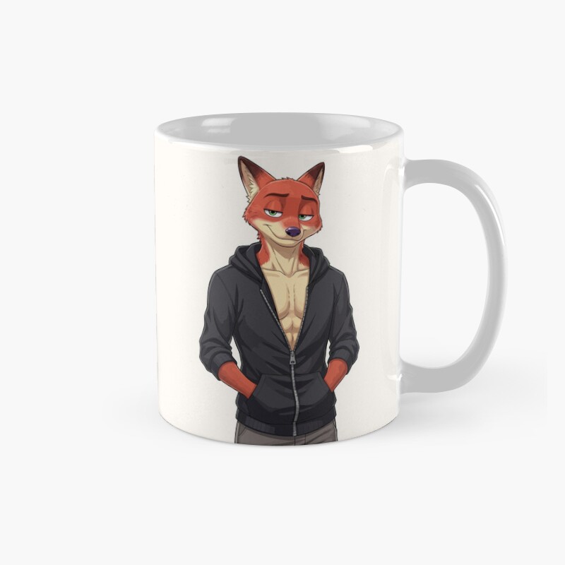Nick Wilde Zootopia Zootropolis Fox Movie Character Artwork Mug