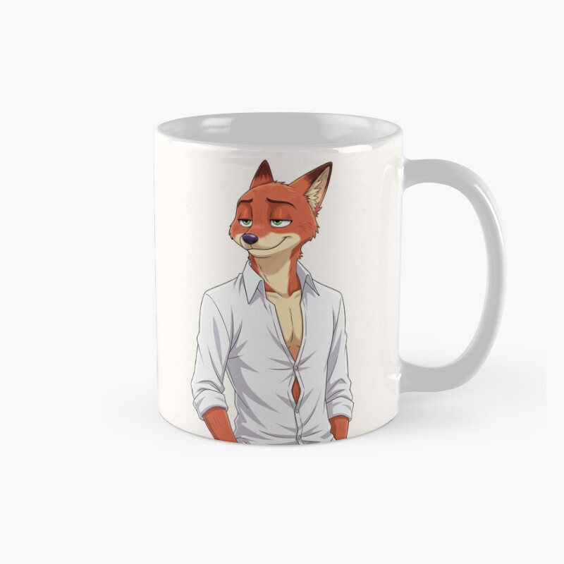 Nick Wilde Fox Zootopia Zootropolis Movie Furry Design Mug