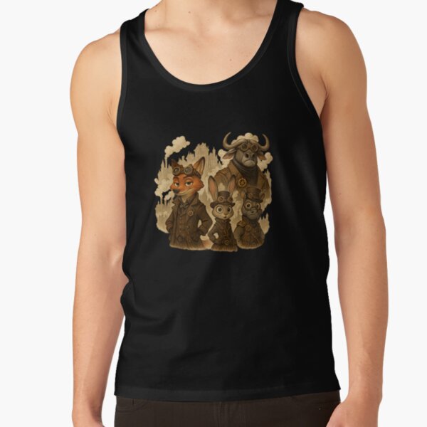 Zootopia Steam Punk Tank Top - Image 4
