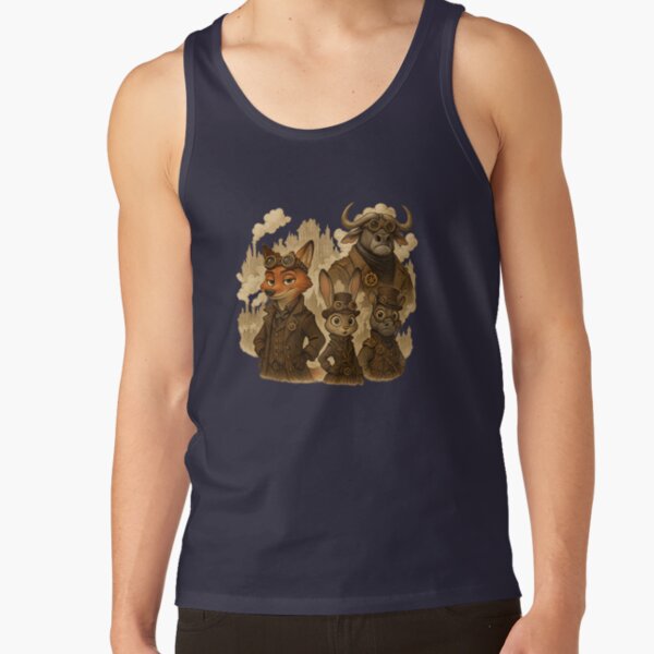 Zootopia Steam Punk Tank Top - Image 2