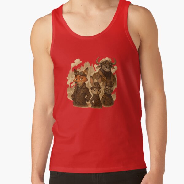 Zootopia Steam Punk Tank Top - Image 6
