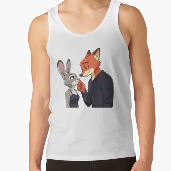 Nick Wilde And Judy Hopps Zootopia Zootropolis Movie Duo Design Tank Top