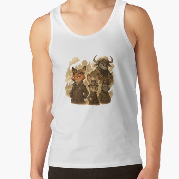 Zootopia Steam Punk Tank Top