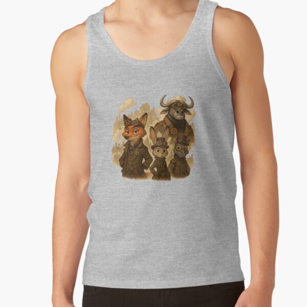Zootopia Steam Punk Tank Top - Image 5