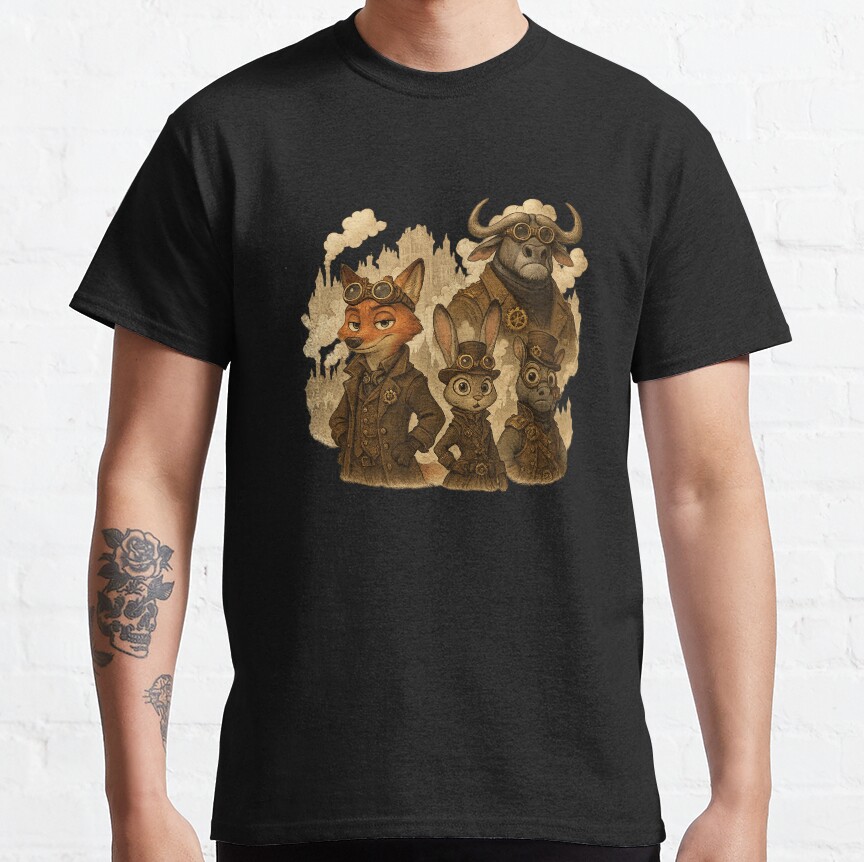 Zootopia Steam Punk T-Shirt - Image 5