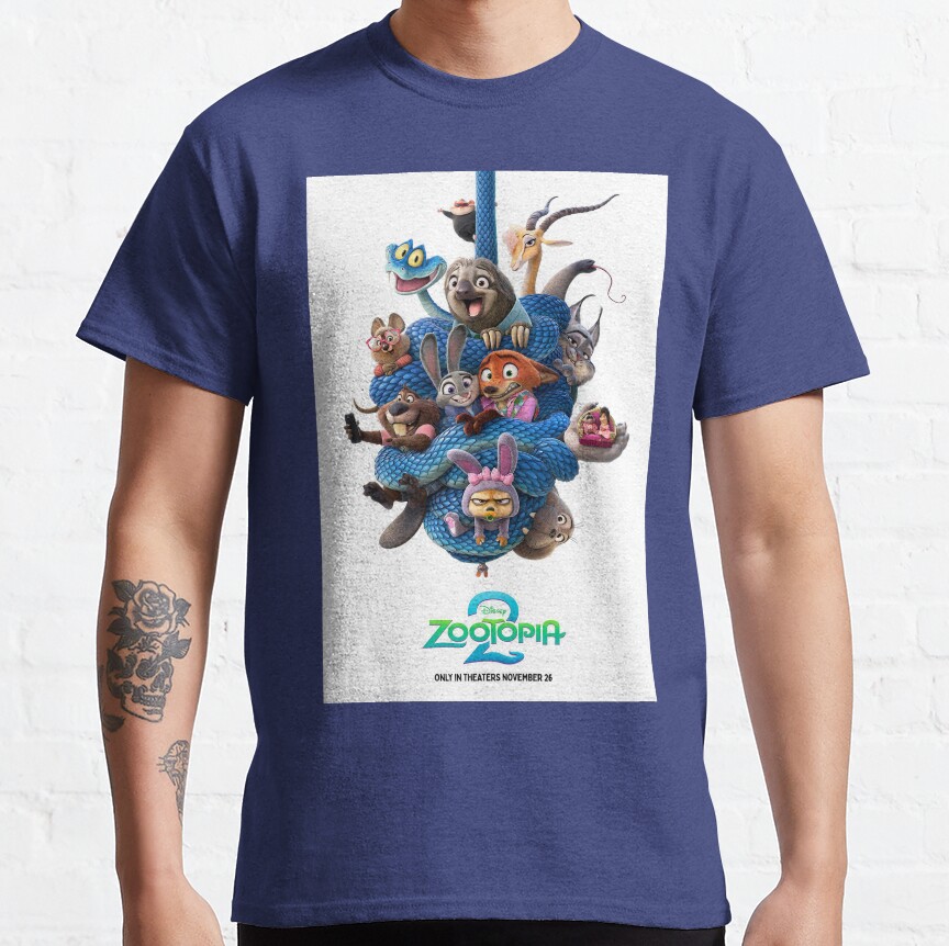 Vintage Zootopia 2025 T-Shirt - Image 2