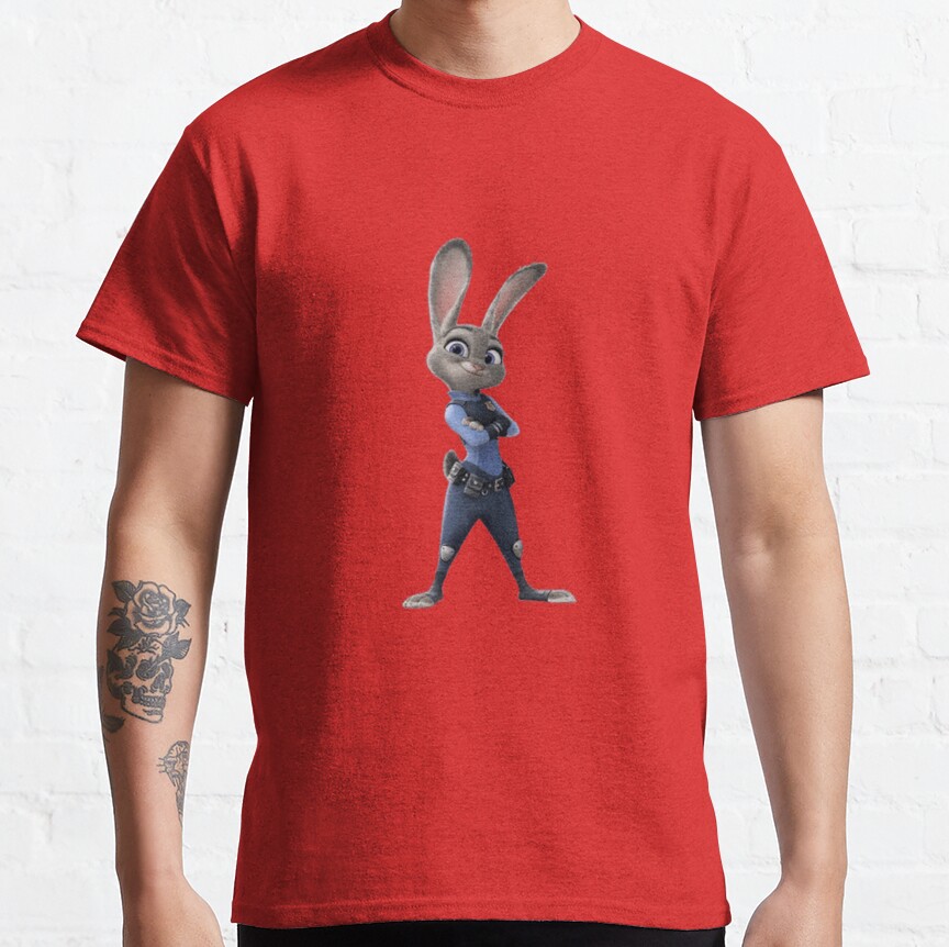 Rabbit Zootopia T-Shirt - Image 6
