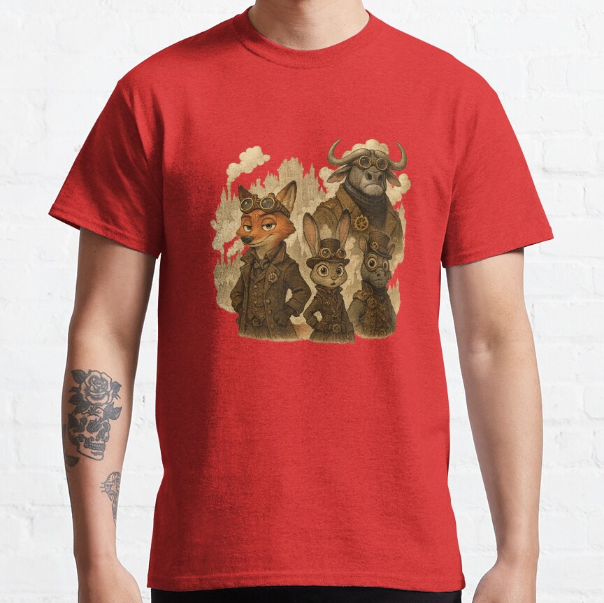 Zootopia Steam Punk T-Shirt - Image 6