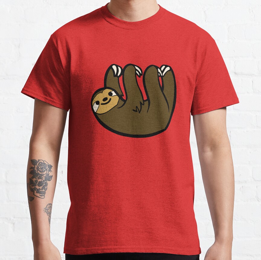 Sloth Be Hanging T-Shirt - Image 5
