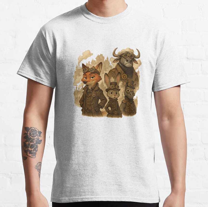 Zootopia Steam Punk T-Shirt - Image 8