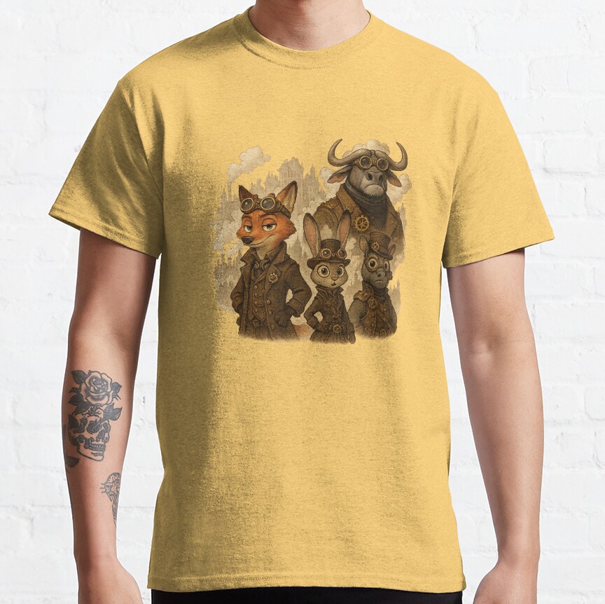 Zootopia Steam Punk T-Shirt - Image 2