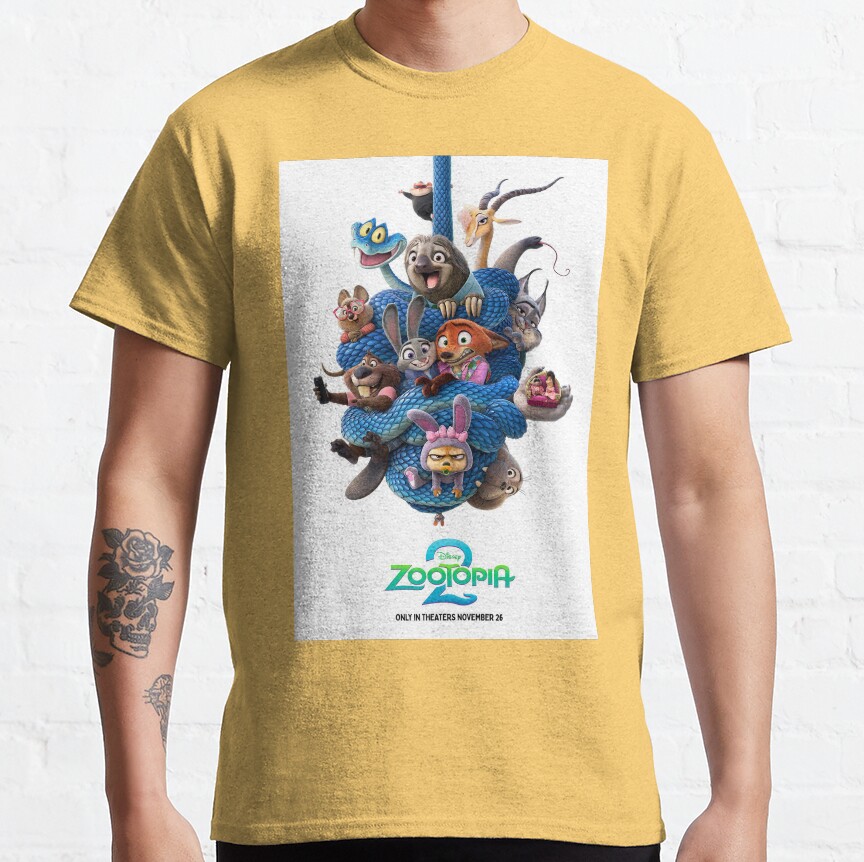 Vintage Zootopia 2025 T-Shirt - Image 4