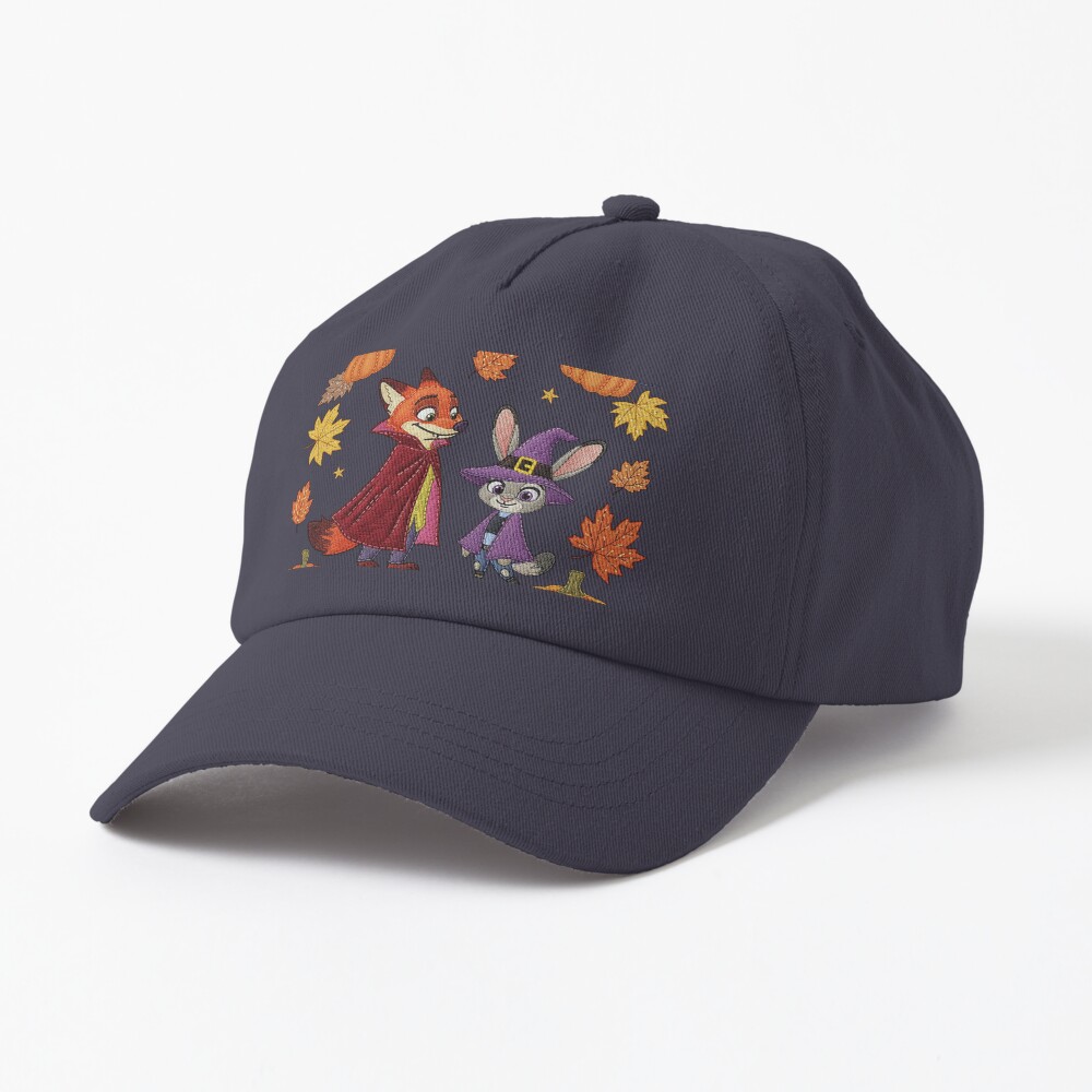 Nick And Judy Embroidery Halloween Cap