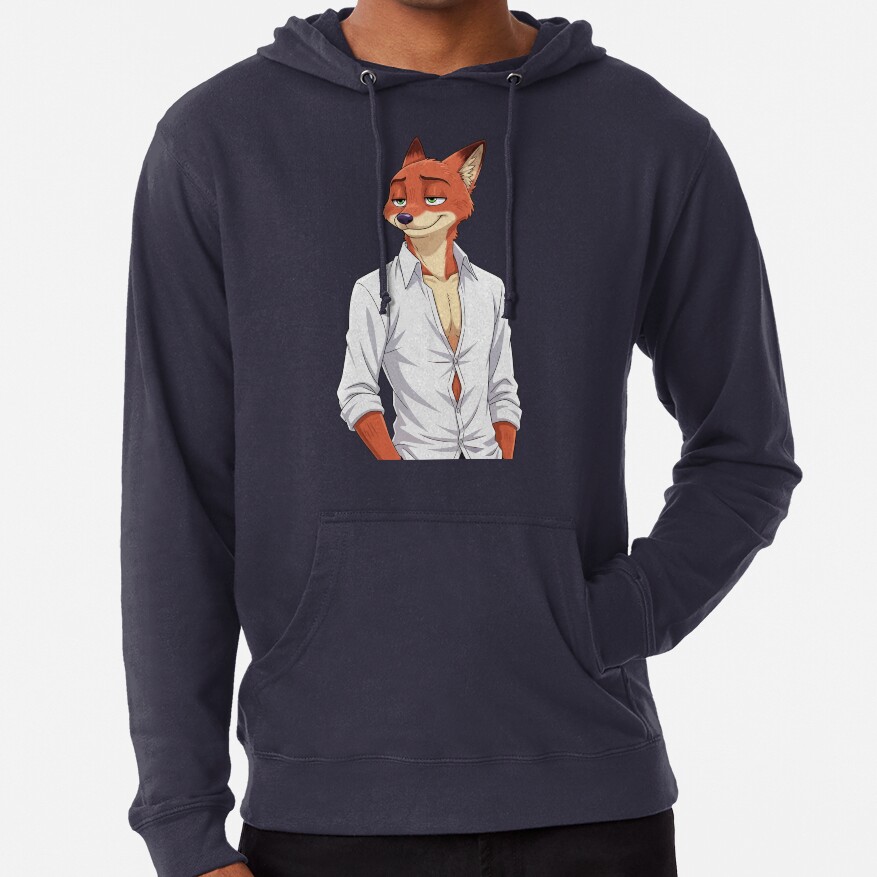 Nick Wilde Fox Zootopia Zootropolis Movie Furry Design Hoodie - Image 4