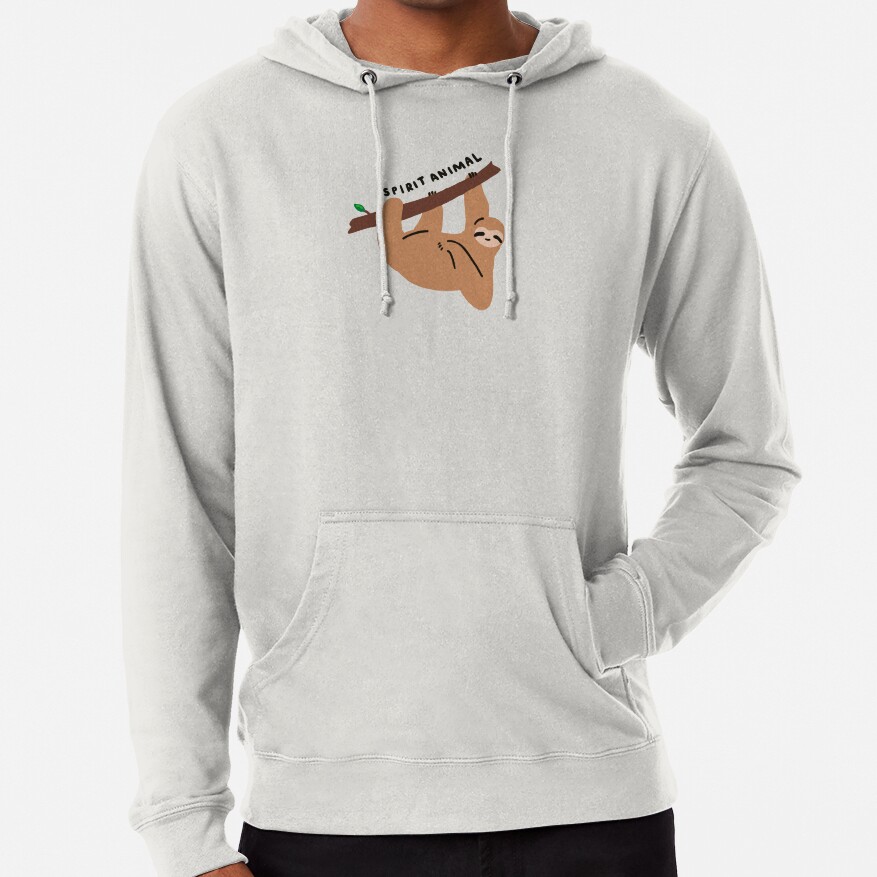 Sloth Spirit Animal Hoodie