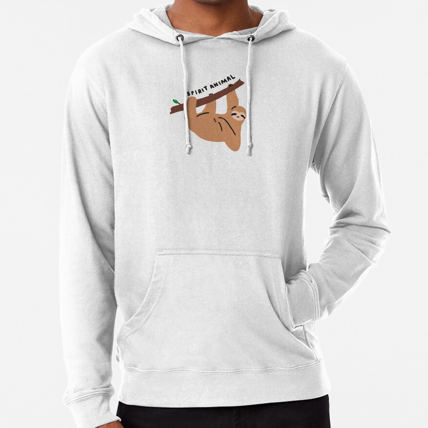 Sloth Spirit Animal Hoodie - Image 2