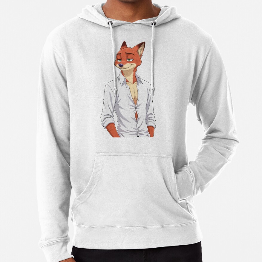 Nick Wilde Fox Zootopia Zootropolis Movie Furry Design Hoodie