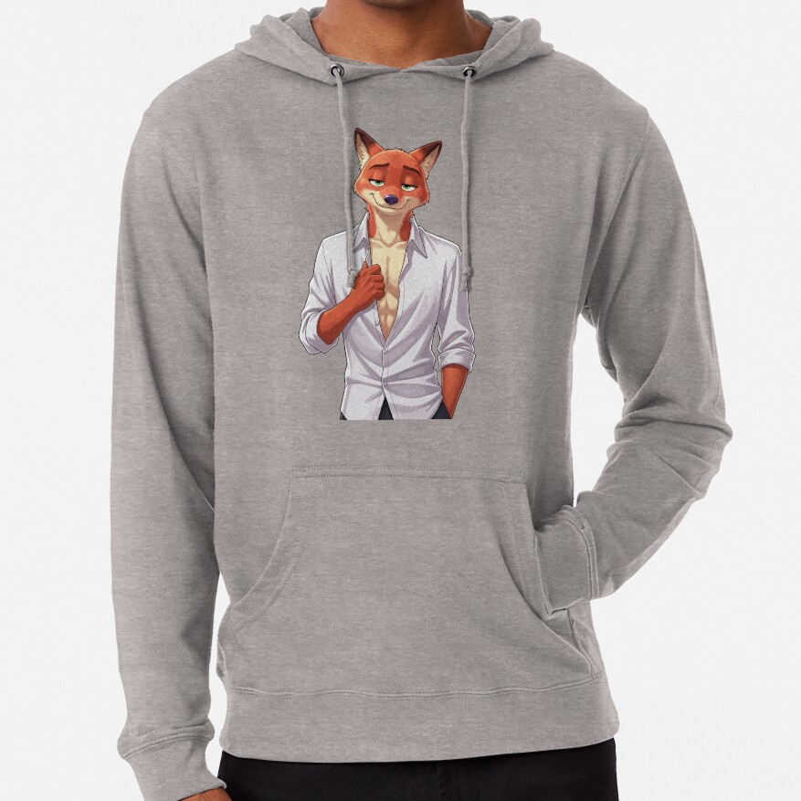 Nick Wilde Zootopia Fox Character Zootropolis Movie Art Hoodie