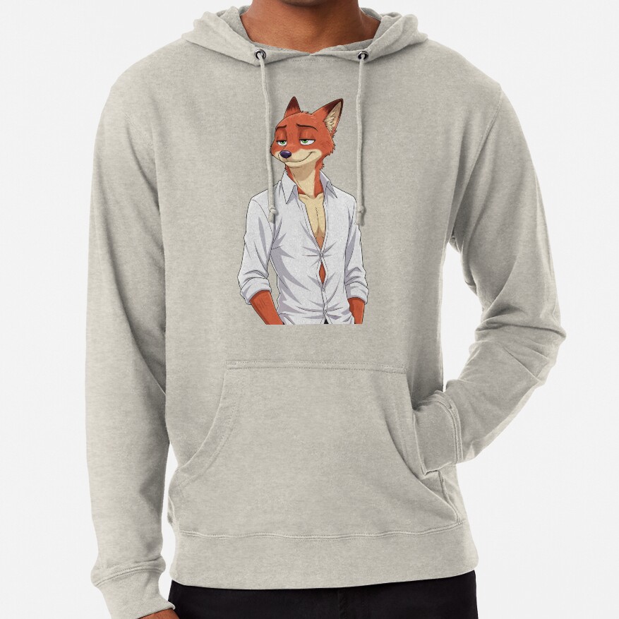 Nick Wilde Fox Zootopia Zootropolis Movie Furry Design Hoodie - Image 2