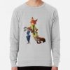 ssrcolightweight sweatshirtmensheather greyfrontsquare productx1000 bgf8f8f8 - Zootopia Merch