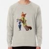 ssrcolightweight sweatshirtmensoatmeal heatherfrontsquare productx1000 bgf8f8f8 - Zootopia Merch